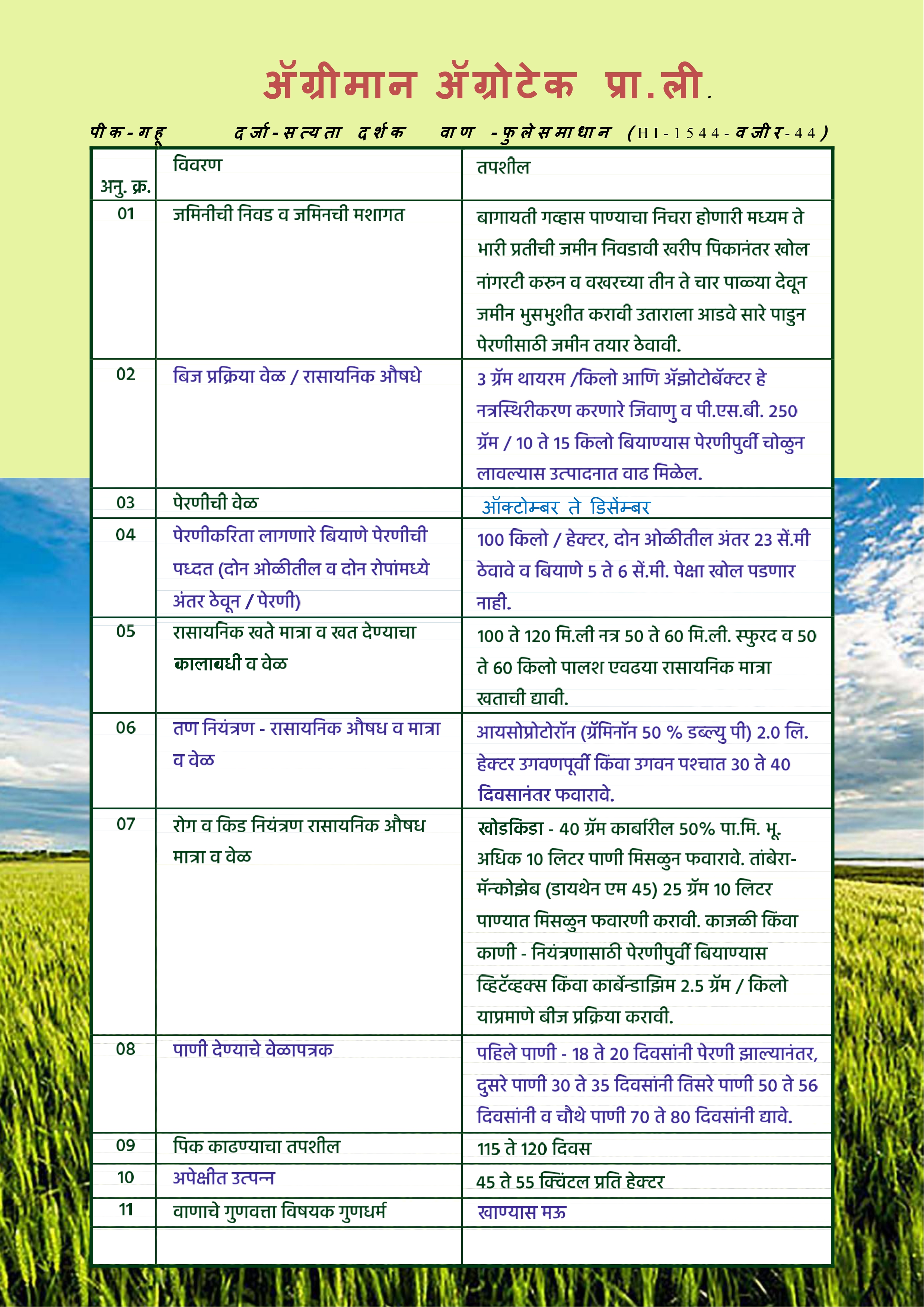 Ruhi 303 Technical Specifications